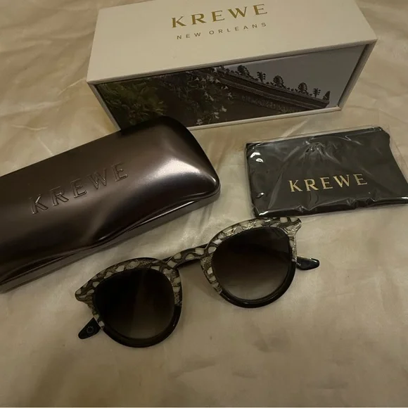 KREWE Collins Stella to Black Sunglasses - Picture 8 of 11